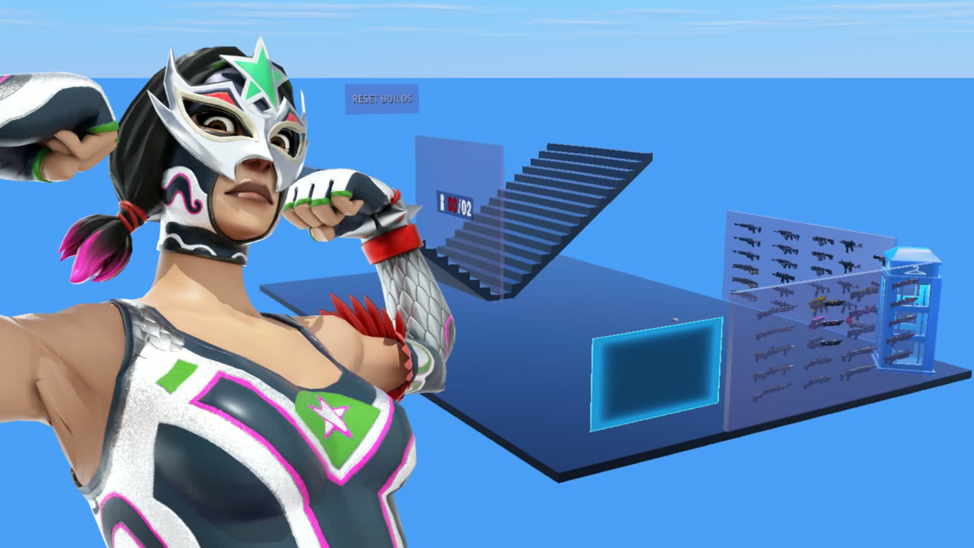 1v1 建築バトル(練習)