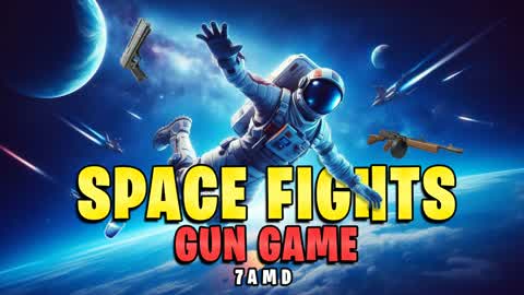 GUN GAME IN SPACE LOW GRAVITY