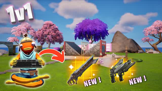 1V1 BUILD FIGHTS SAKURA 🌸