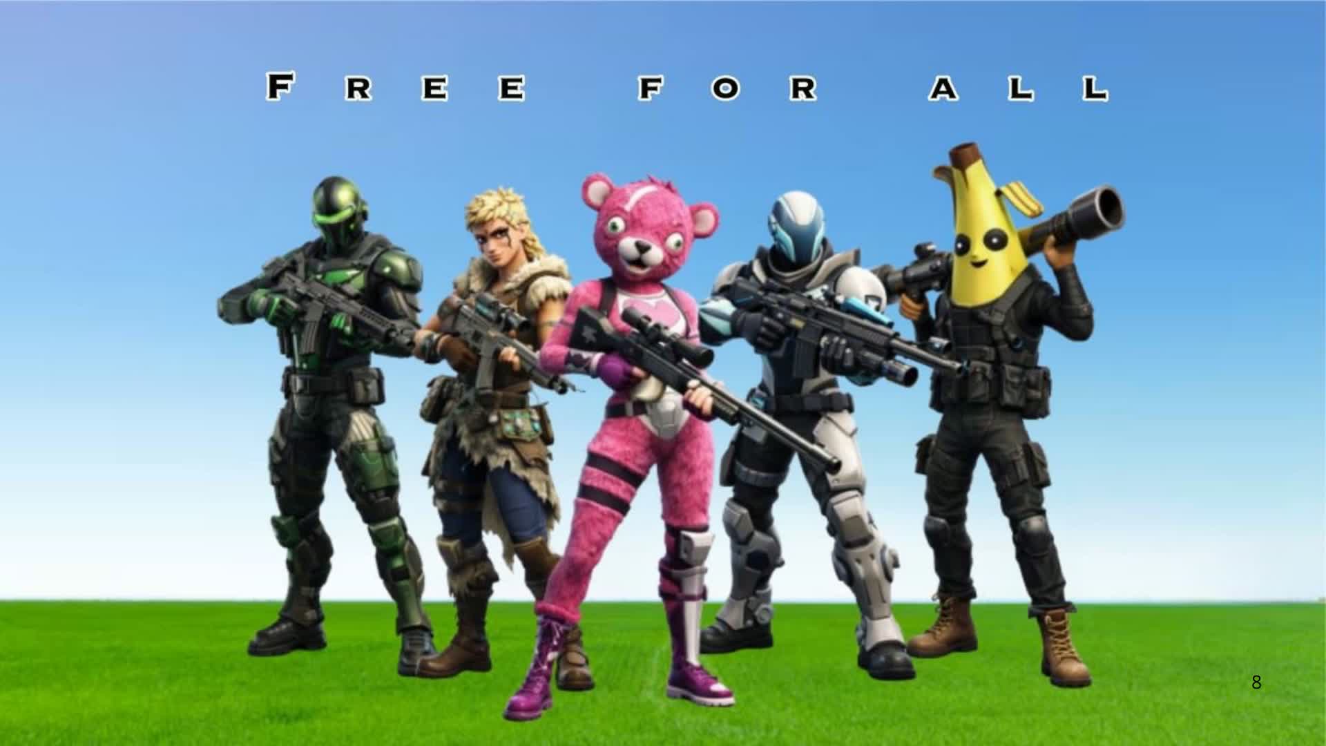 Free for all in the forest