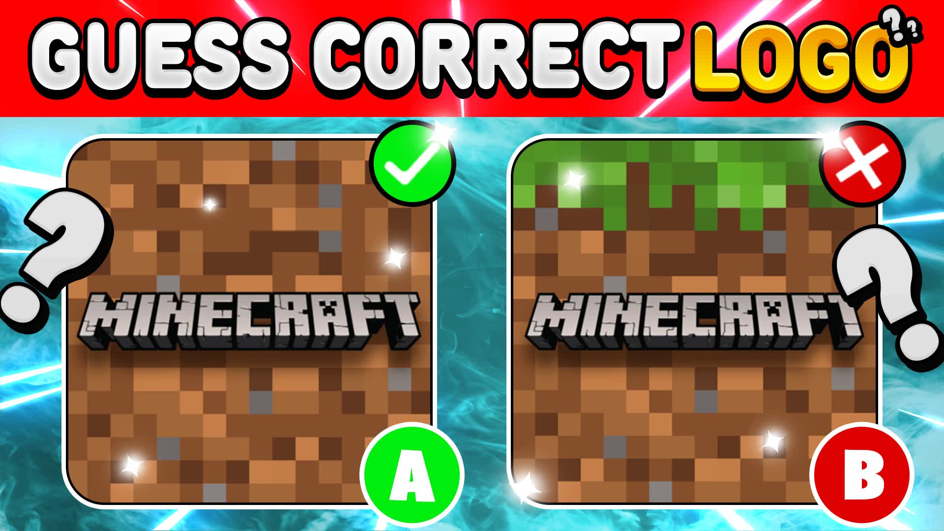 WHICH ONE’S THE REAL LOGO? 🎯 MINIGAMES