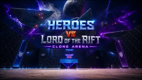 Heroes vs Lord of the Rift Clone Arena