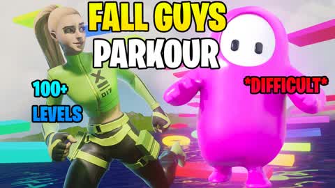 ✨️FALL GUYS PARKOUR 100+ LEVELS✨️