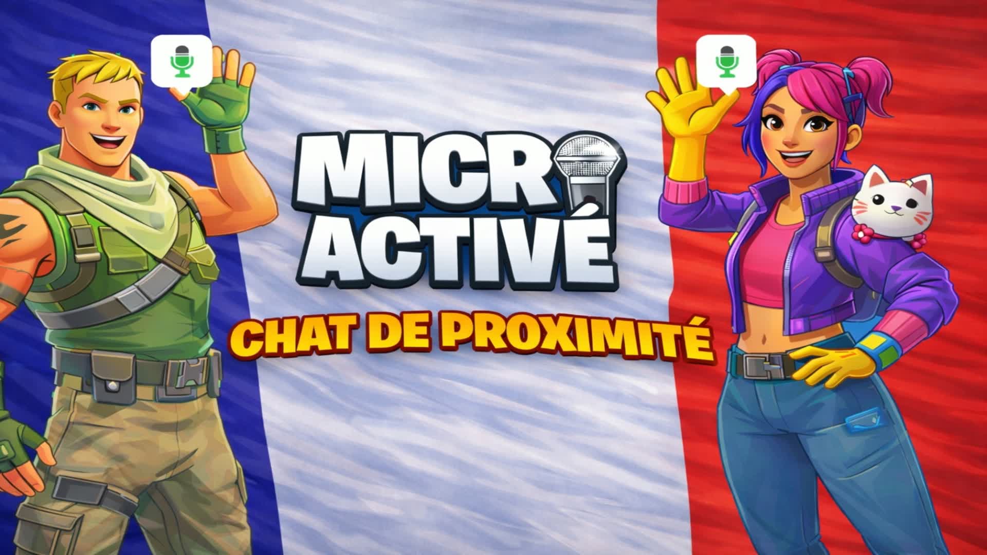 マイク起動 🔊 近接チャットFR