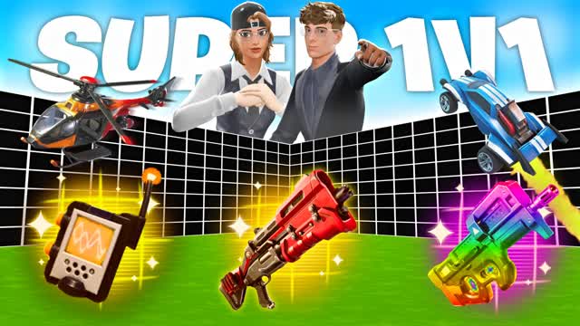 SUPER 1V1 FFA - ALL GUNS & VEHICLES