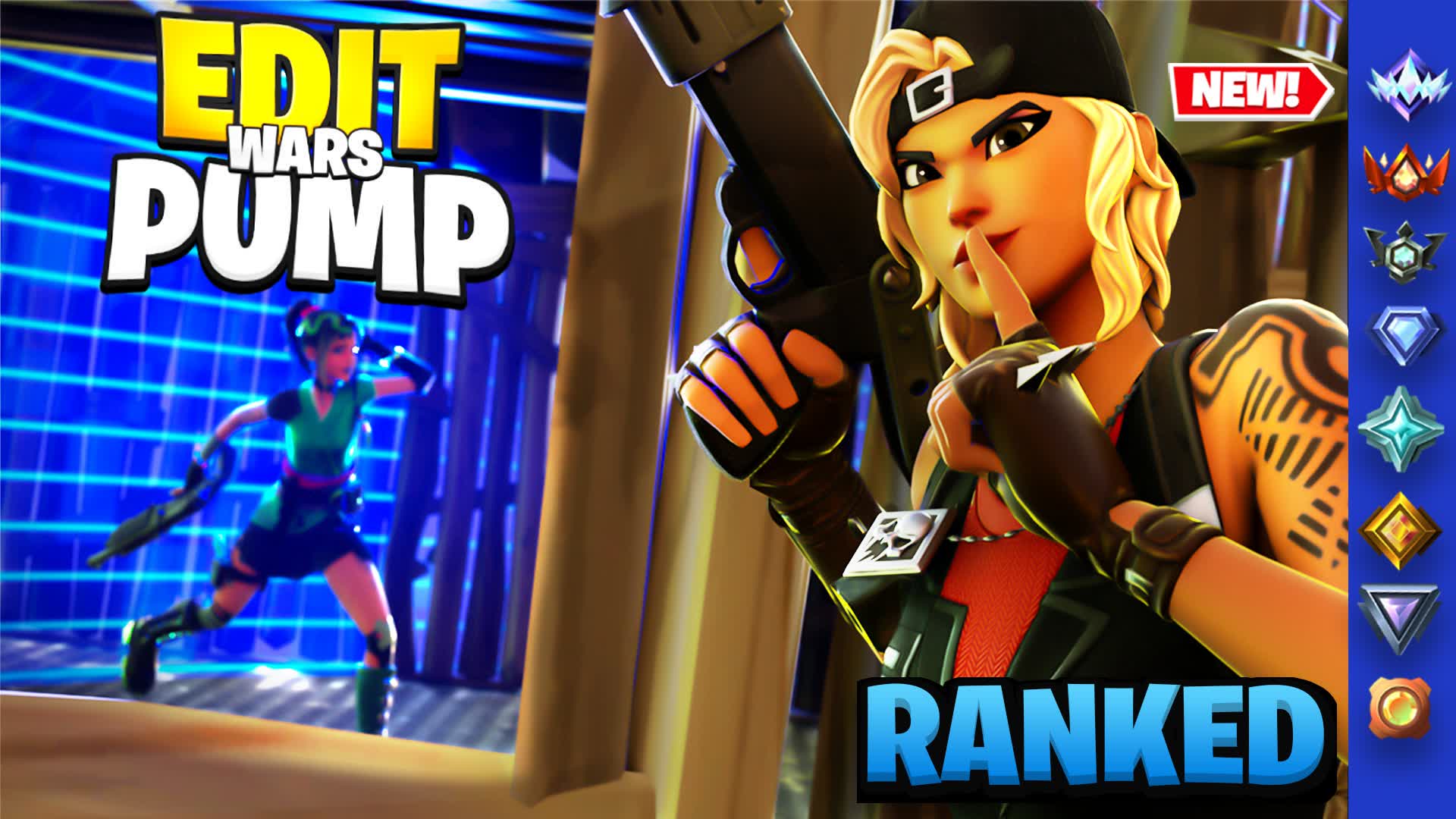 📝RANKED EDIT PUMP WARS📝