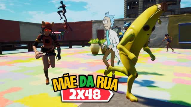 âïž MĂŁe da rua !! 2 vs 48 jogadores đ