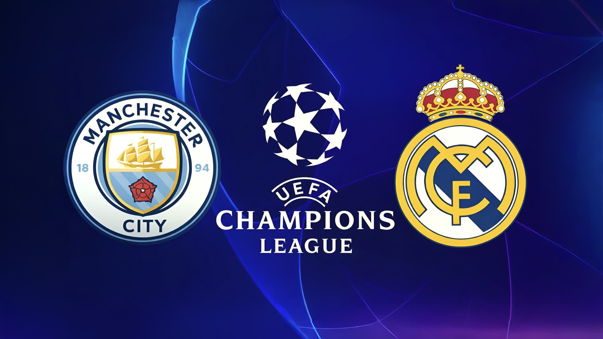 MANCHESTER CITY vs REAL MADRID CHAMPIONS