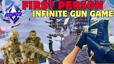 First Person Infinite Gun Game FPS