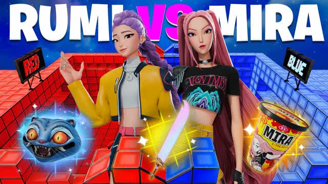 Capture 1 – EPIC RUMI VS MIRA RED VS BLUE 🔴🔵 KPOP