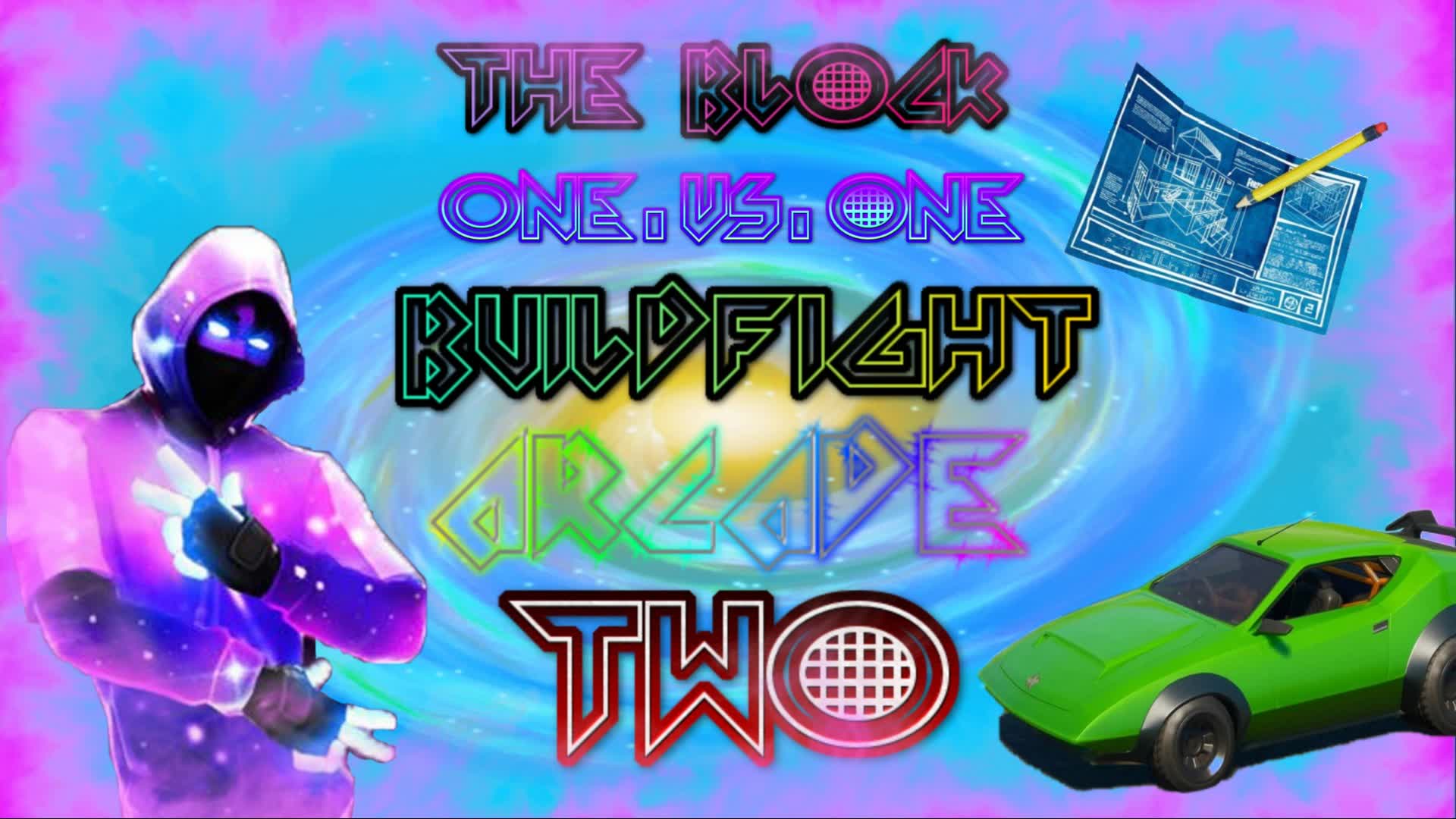 The Block 1v1 Build Fight Arcade 2 🕹 - fortnite