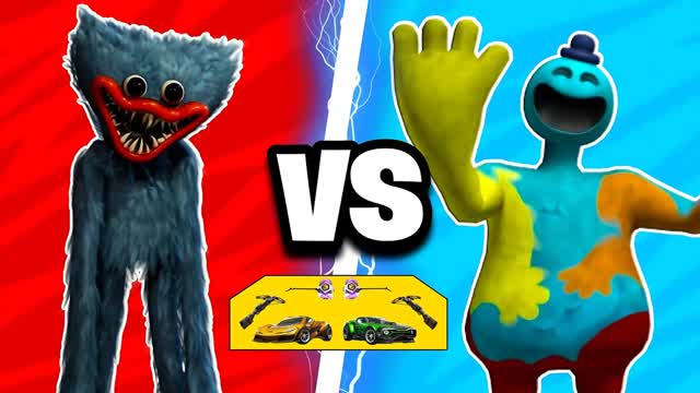 🌀DOEY VS HUGGY WUGGY🎯