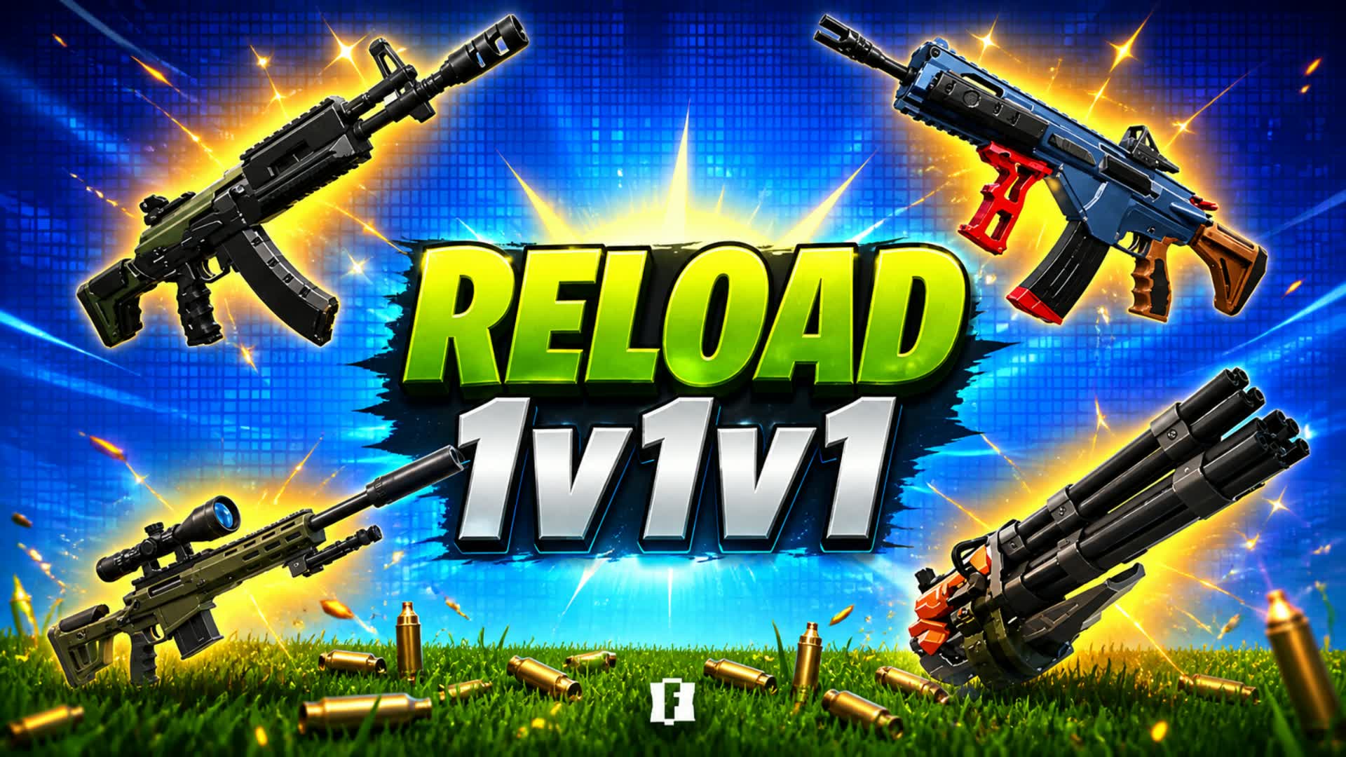 リロード 1v1v1v1(プロ付き)