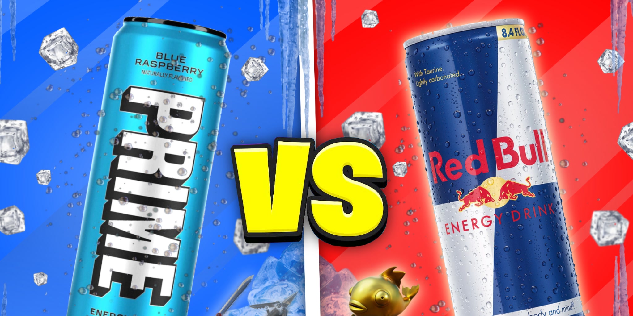 PRIME VS RED BULL 🔵🔴