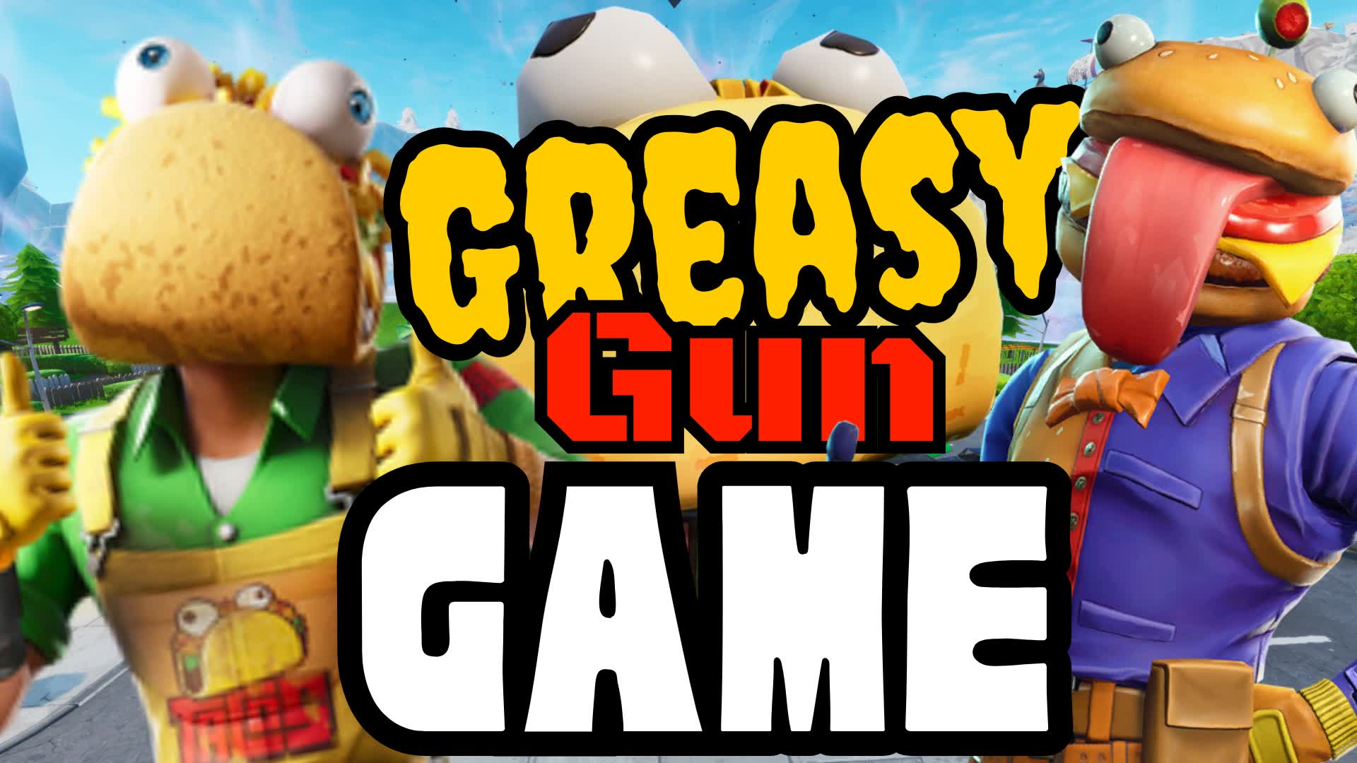 🍔Greasy Gun Game 🔫 34+ Guns