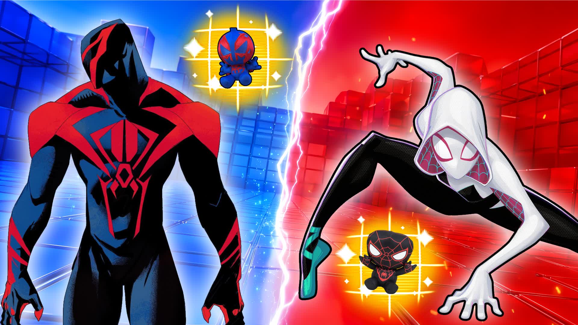 RVB 🔴🔵RED VS BLUE SPIDERVERSE