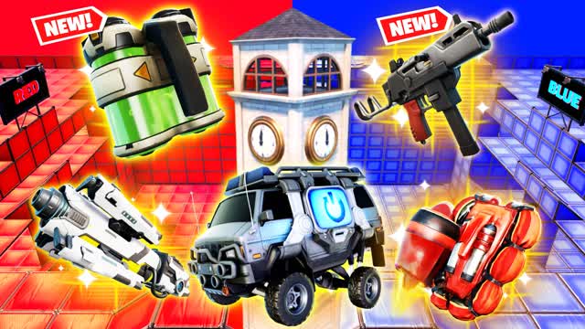 TILTED TOWER RED VS BLUE 🔴🔵