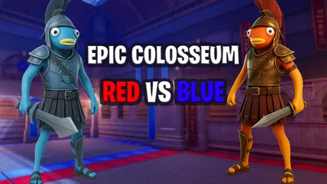 Epic Colosseum Red vs Blue!