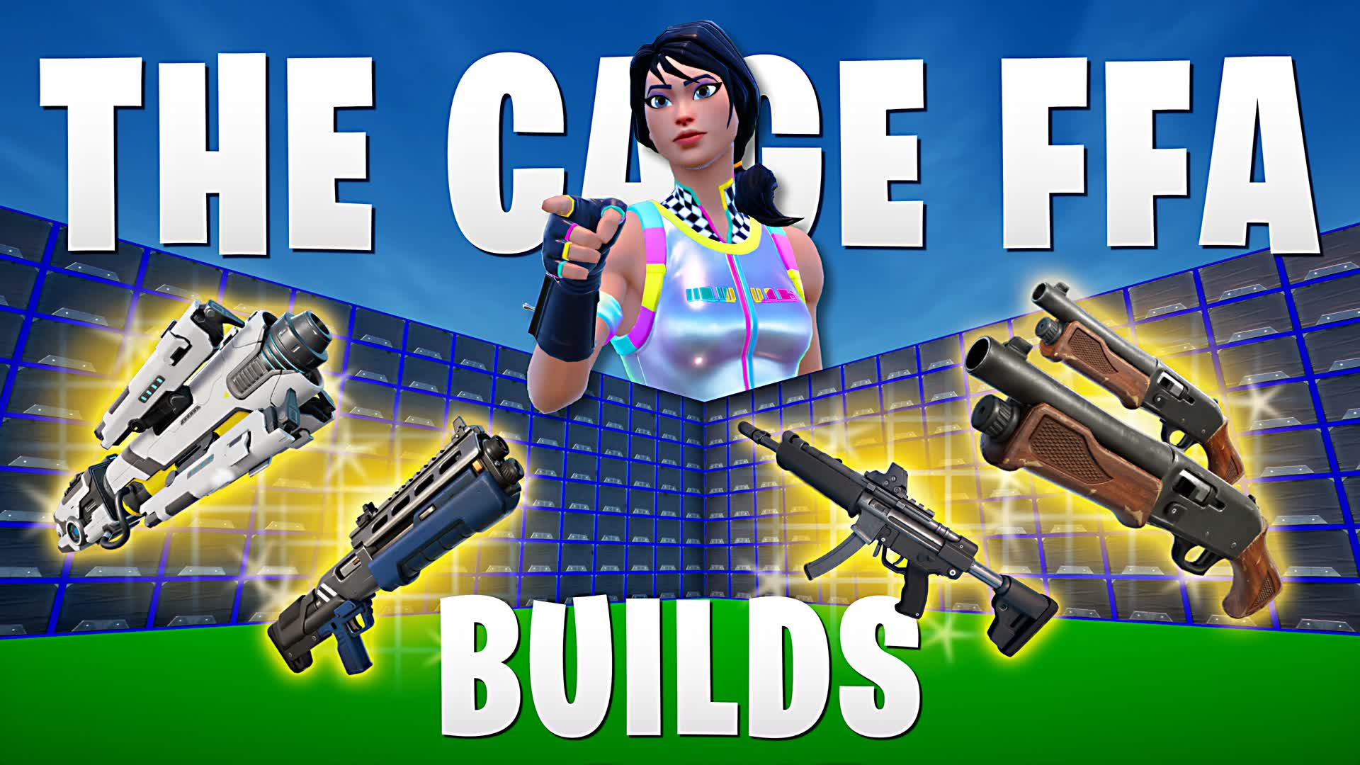 The Cage - FFA - Free For All - Builds