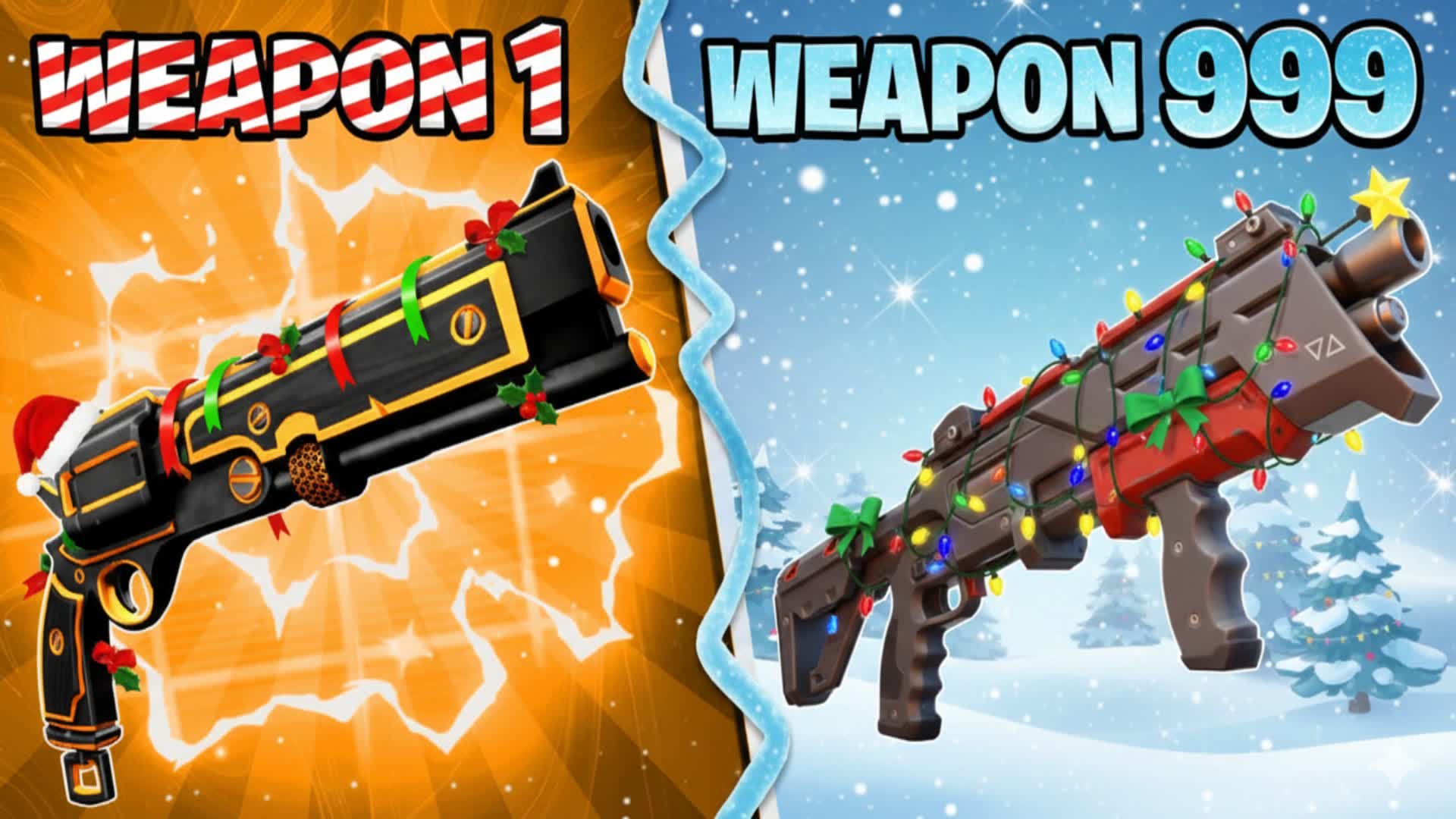 ⭐WINTER GUN GAME 🎯 ONE SHOT FUN DRIVE