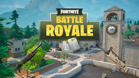 🏆BATTLE ROYALE [TILTED TOWERS]🏆