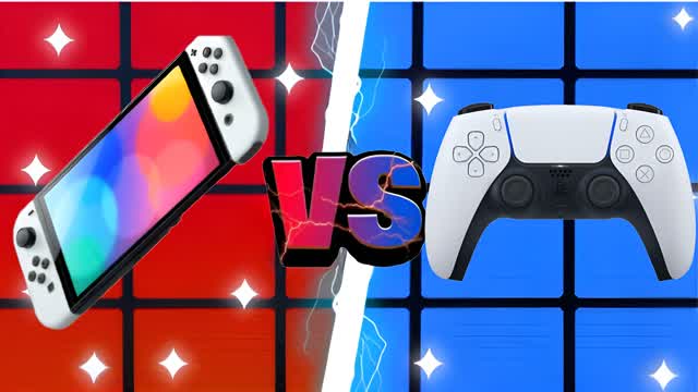 CONSOLE RED VS BLUE 🔴🔵PS5 VS SWITCH