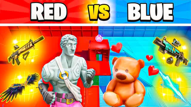 CRAZYY DATE RED VS BLUE 🔴🔵