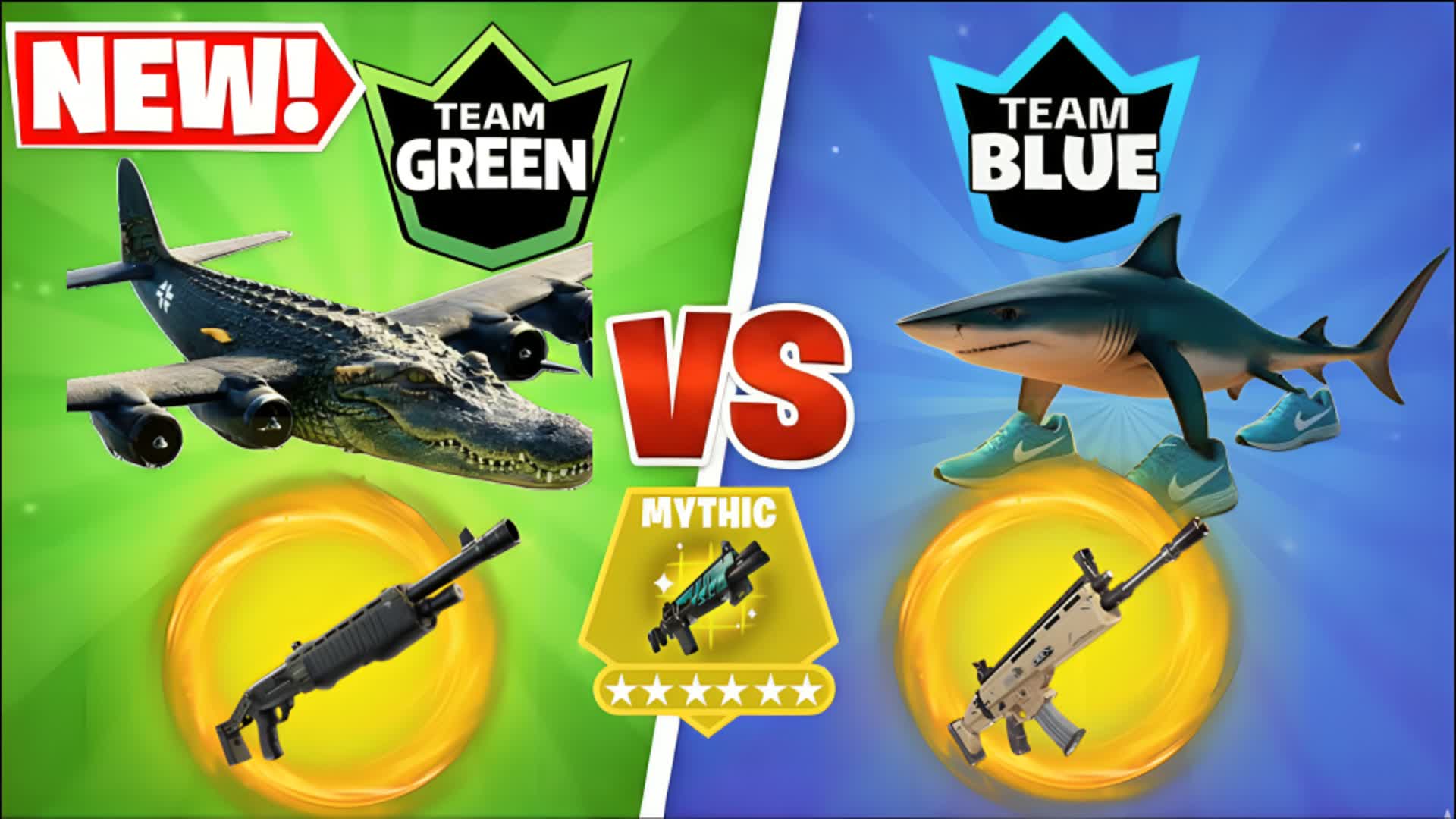 ✨GREEN vs BLUE💎- 誰が勝つ？