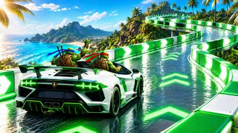 HAPPY MEGA-RAMP - CAR GAME