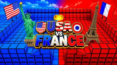 🔴FRANCE VS USA🔵 ( COUNTRY WARS )