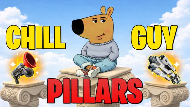 CHILL GUY PILLARS 🐻 SUPER PILERS PILARS