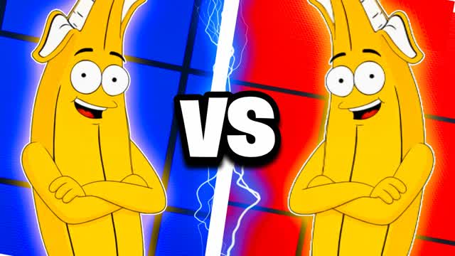 SUPER BANANA RED VS BLUE 🔴🔵MBARKOLOL!