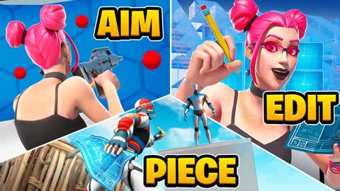 🎯Aim Edit Piece Control & 1v1🎯