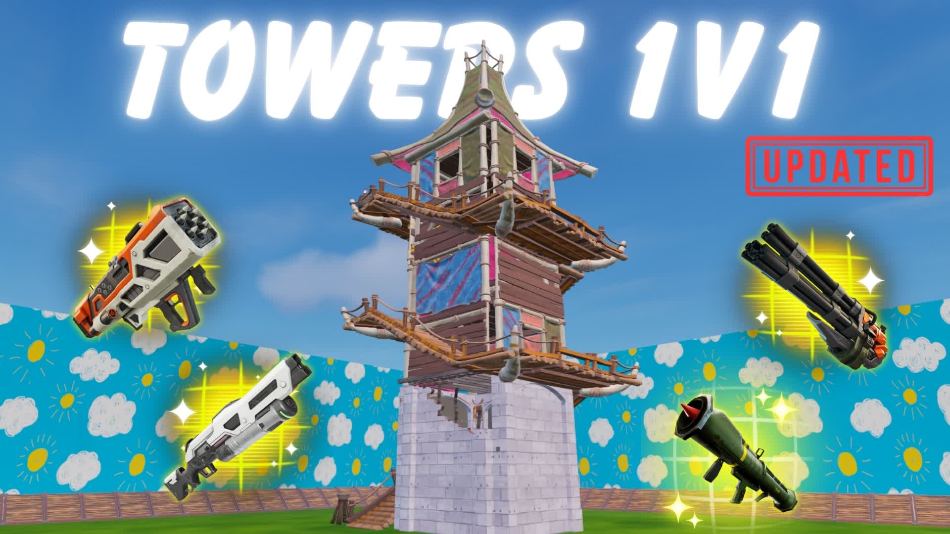 TOWERS 1V1 WITH EVERY GUN