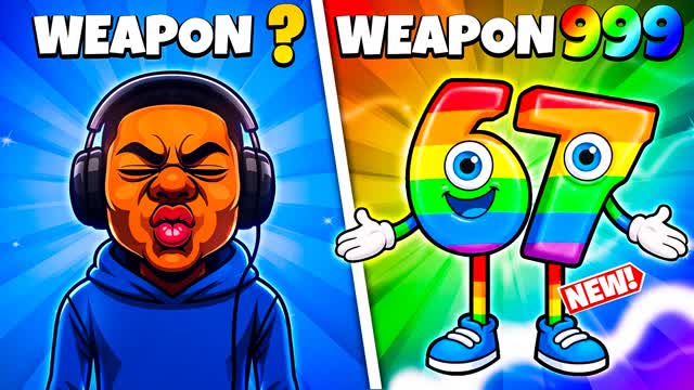 GUN GAME BRAINROT TIKTOK 🎯 ONE SHOT 🔫