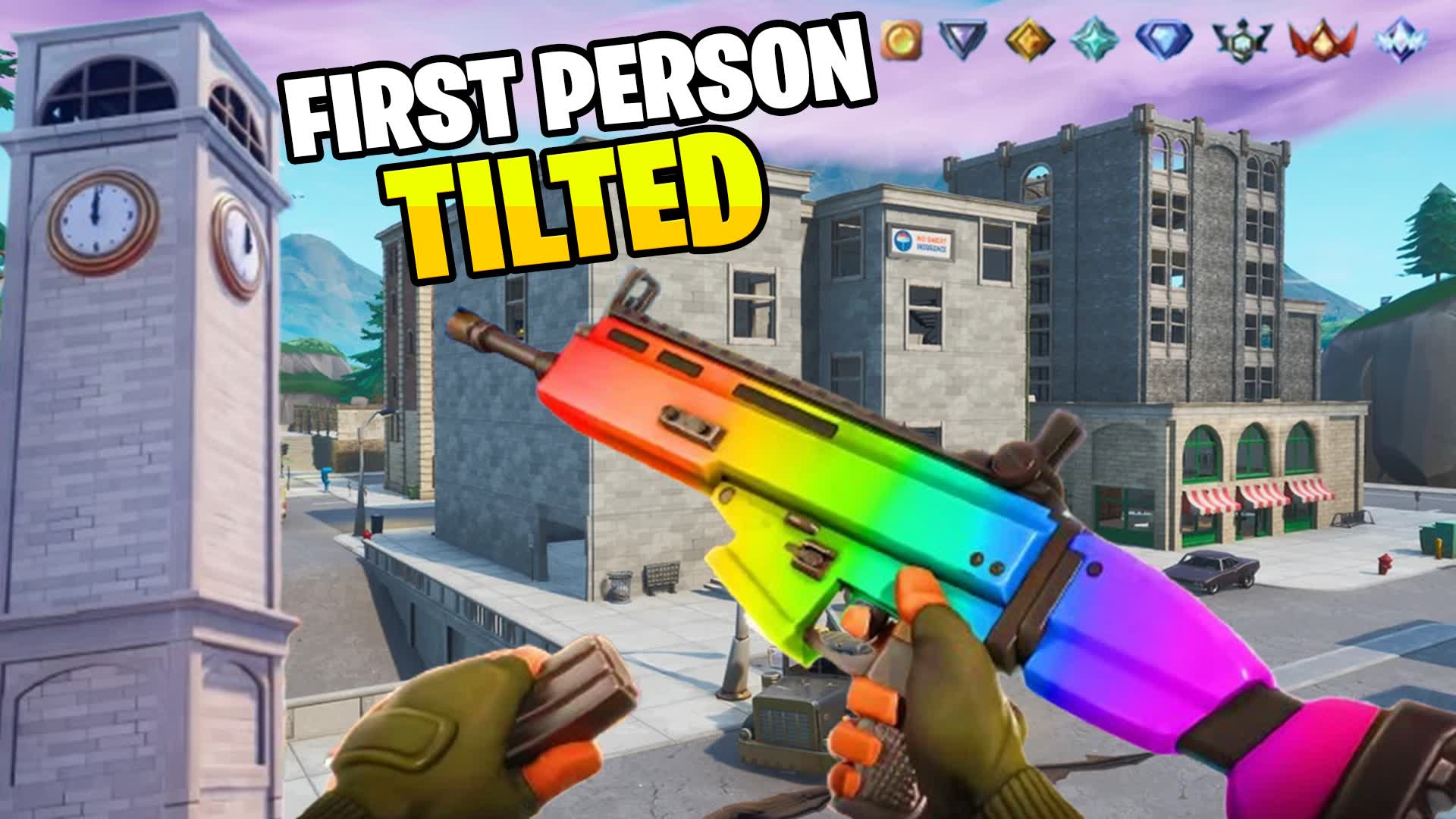 FIRST PERSON GUN GAME - TILTED