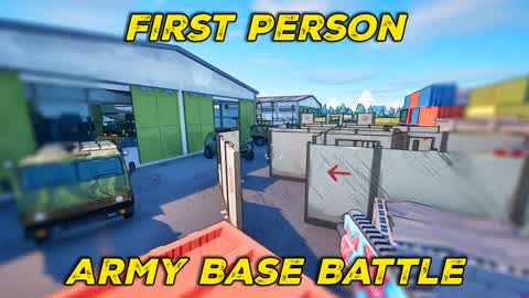 First Person Army Base Battle
