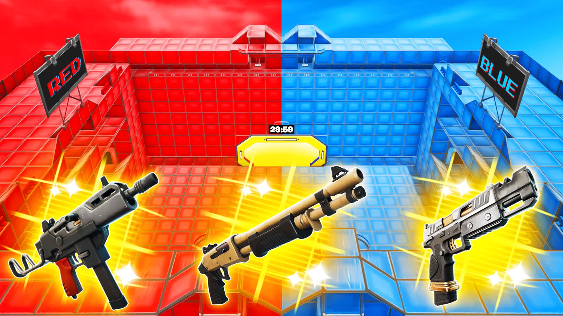 Holy Red vs Blue