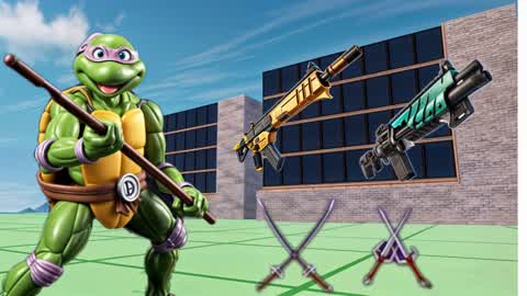 TEENAGE MUTANT NINJA TURTLES 2V1