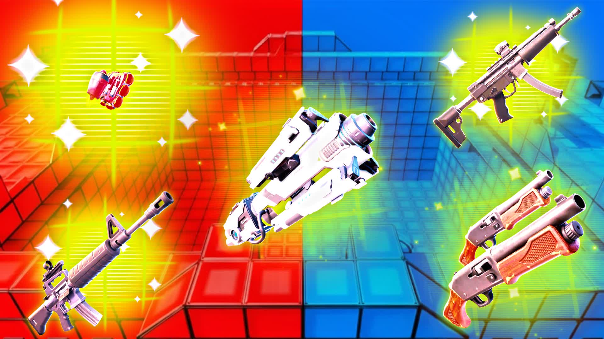 BIG MEGA RED VS BLUE 🔴🔵