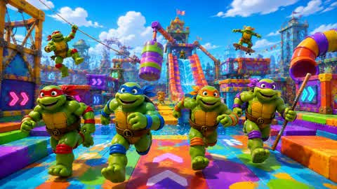 🐢 99 BOTS TMNT SURVIVAL 🏆