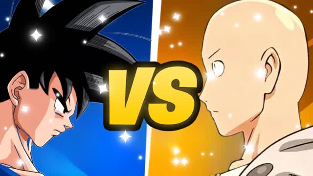 🔵GOKU VS SAITAMA🔴