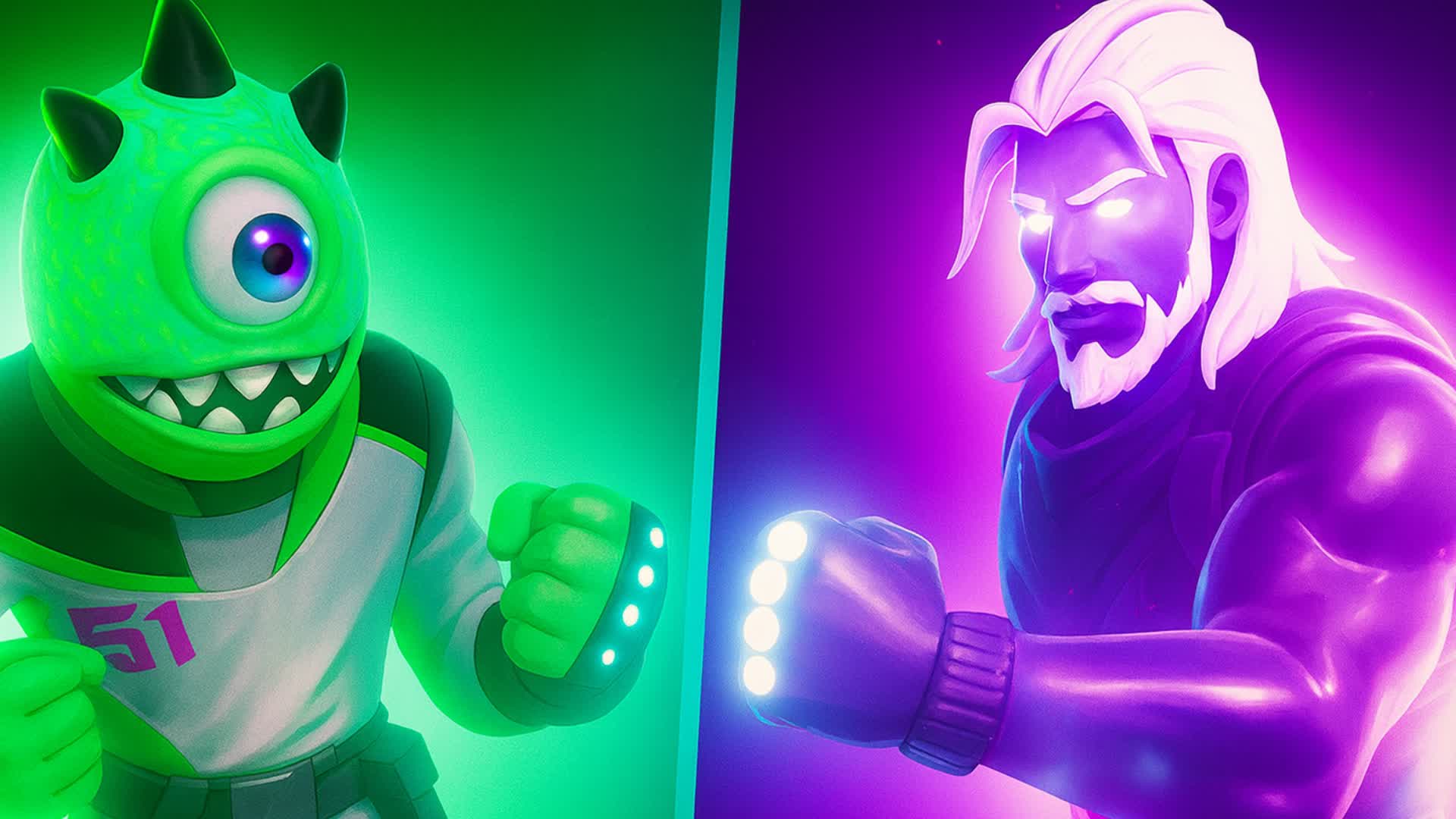 💚GREEN VS PURPLE💜 NEW