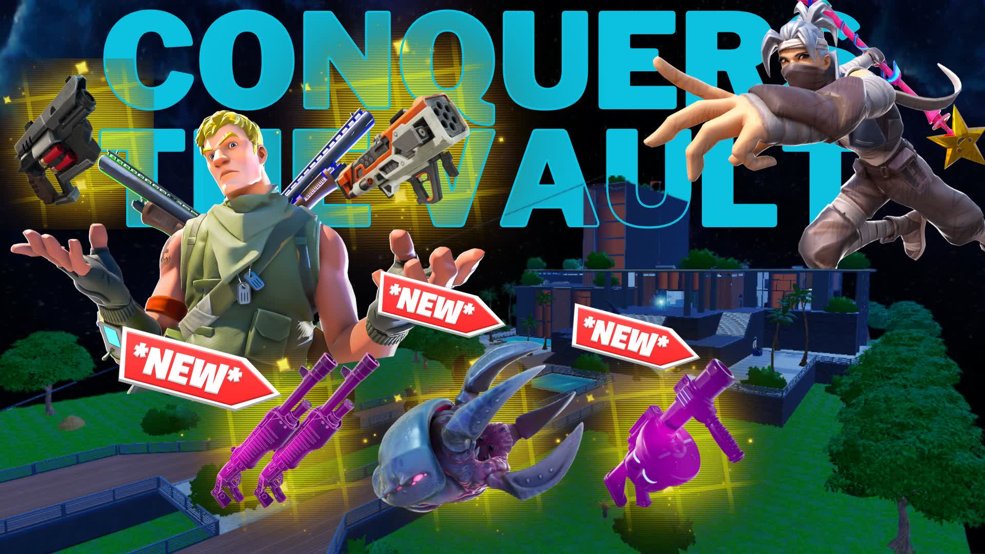 Conquers the vault