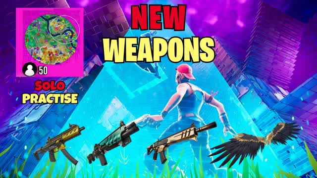 PRACTISE SOLO ZONE WARS 50 PLAYERS🌀