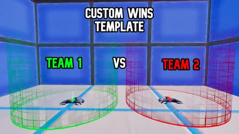 Custom wins Team 1 vs Team 2 (Template)