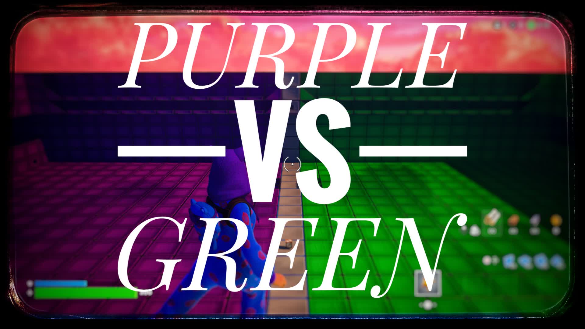 Purple vs Green