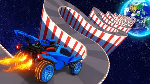 MEGA CURVE CAR OBBY PARKOUR