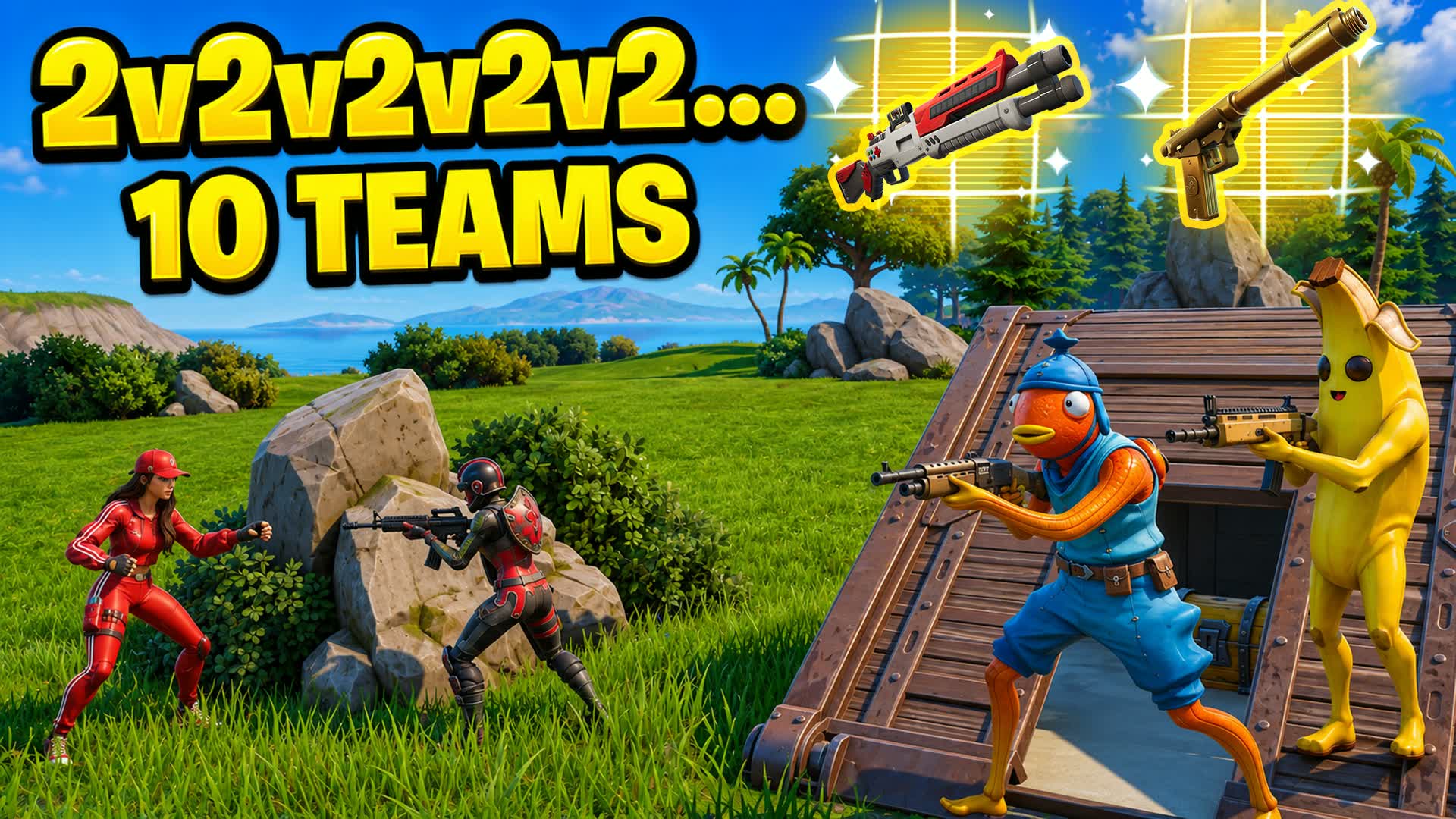 RUSH 2V2V2V2V2V2V2V2V2V2 ZERO BUILD