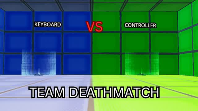 KEYBOARD VS CONTROLLER TEAM DEATHMATCH